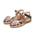 thumbnail image 5 of Chaussures Fille Princess Enfant Danse Fête Robe Sandales Plates Chaussures d'Été, 5 of 5