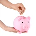 thumbnail image 3 of Piggy Bank PJDRLLC de plástico irrompible para niños de 2 a 7 años, color rosa, 3 of 6