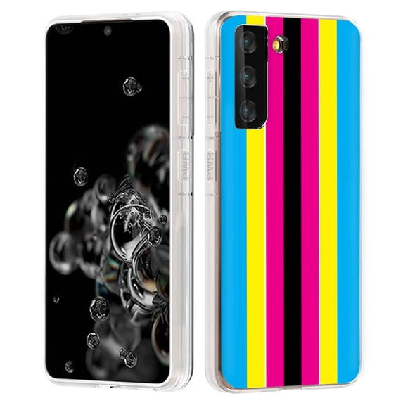 TalkingCase Slim Phone Case Compatible for Samsung Galaxy S21 5G, S30,(Not S21+,S21 Ultra),Racing Stripe 17 Print,Lightweight,Flexible,Soft, USA