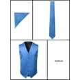 thumbnail image 4 of FashionOutfit Men's Classic Solid Suit Vest in Various Colors, 4 of 5