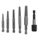 thumbnail image 1 of 1 juego de extractores de tornillos para tuberías de agua, kit de extracción de pernos rotos, 1 of 7