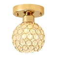 thumbnail image 1 of Cateissary Modern Crystal Ceiling Light Flush for Aisle Entryway Hallway Iluminación y accesorios Estilo B, 1 of 1