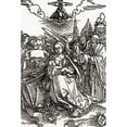 thumbnail image 3 of Durer, Albrecht 13x18 Black Modern Framed Museum Art Print Titled - The Madonna With Joseph, 3 of 5
