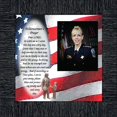 thumbnail image 2 of Policewoman's Prayer, Police Officer Gifts for Women, Police Woman Framed Poem, 6796W, 2 of 6