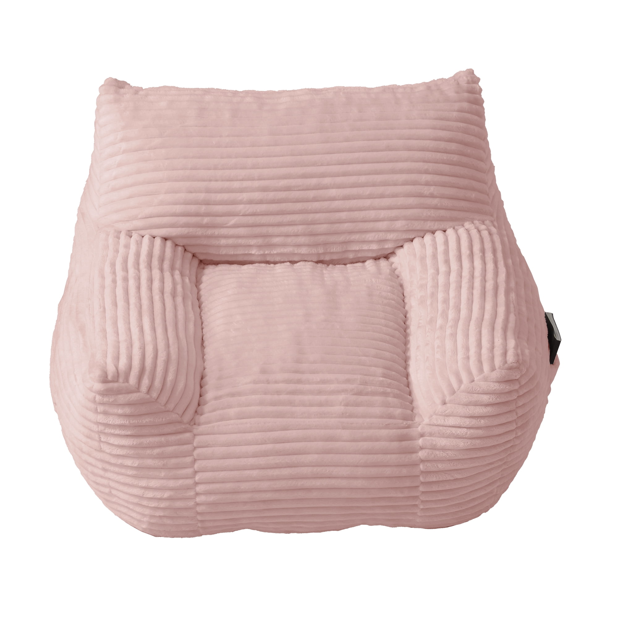 Oversized Adult Bean Bag Chair with Matching Ottoman, High Resilience Shredded Foam Comfy Lazy Sofa for Gaming Reading, Ergonomic Lounge Chair for Living Room Bedroom Dorm