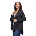 thumbnail image 4 of Womens Long Sleeve High-Low Cardigan, 4 of 8