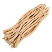 OFFIGAM 50pcs Beige Wood Logs for Crafts and Rustic Decor, Ideal for Projects, Stem Decorations