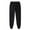 Black, variant on Mens Athletic Sweatpants- Casual Trousers and Trousers Plus Velvet Thick Solid Large Size Running Fitness Sweatpants Pants Dark Gray XXL