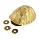 thumbnail image 1 of Estatua de concha de tortuga feng shui artístico ideal regalo delicada escultura de figuras para la oficina del gabinete del escritorio 11CMX8CMX4.5cm, 1 of 8
