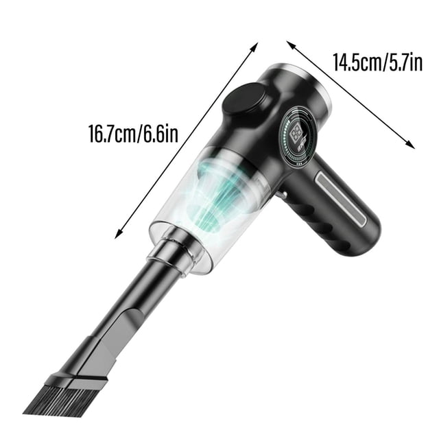 Wireless Handheld Car Vacuum Cleaner High Power Rechargeable Household Mini Vacuum, Vacuum for Desk, Home and Office Dust Cleaning, Protable Vacuum Cleaner for Car