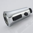 thumbnail image 6 of Kitchen Sink Faucet Sprayer Head | 3-Function Pull Down Replacement | Spray, Saturating, Bubbling Modes | G1/2 Connector | Easy Install | ABS Silver | Fits Most Hoses, 6 of 8