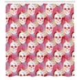 thumbnail image 3 of Ambesonne Abstract Art Shower Curtain, Skull and Corals, 69"Wx84"L, Multicolor, 3 of 3