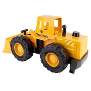 Mighty Wheels: 16 Mega Front Loader - Construction Toy Vehicle, Realistic Lever Operated Bucket, Dig & Scoop, Durable Indoor-Outdoor Play, Kids 3+