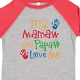 thumbnail image 4 of Inktastic Mamaw and Papaw Love Me Boys or Girls Toddler T-Shirt, 4 of 5