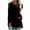Black, variant on Ichuanyi Womens Fall Tops, Clearance Women's Ladies O-Neck Loose Tops Casual Print T-Shirts Long Sleeve Blouse