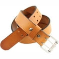 thumbnail image 3 of American Made 1 1/2 London Tan Bridle Leather Belt Double Hole, 3 of 4