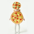 thumbnail image 6 of Kids Court Dress For Halloween Party Stage Performance Pizza Hat Outfit, 6 of 7