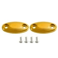 thumbnail image 2 of Gold mirror delete blanking block off plates fits Honda CBR650R CBR650F 14-19, 2 of 6