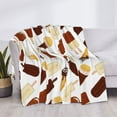 thumbnail image 4 of Throw Blanket for Couch, Ice Cream Popsicle Super Soft Fuzzy Comfy Warm Throw Blanket, Cuteness Lightweight Cozy Plush Flannel Blanket & Throws for Sofa and Bed All Season, 4 of 5