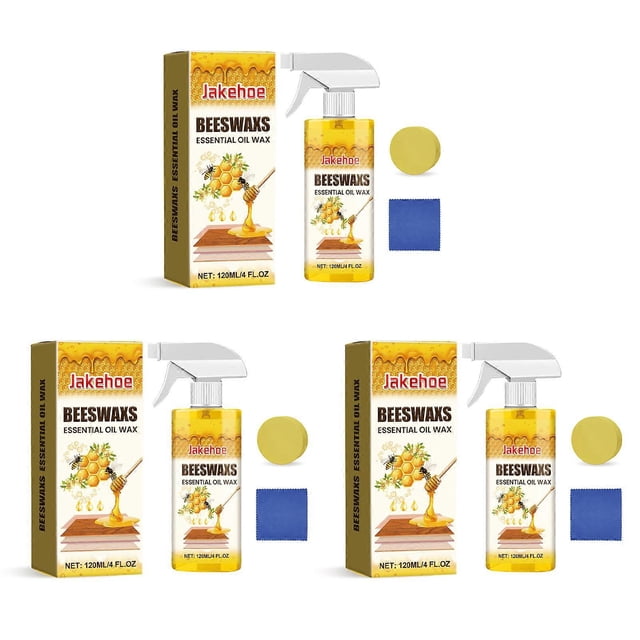 Furniture Polish Beewax Spray Natural Beeswax Spray for Wood Furniture Polish Scratch Wear Repair Polishing Liquid