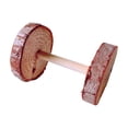 thumbnail image 3 of Dailihome Hamster Chew Toys Natural Pine Wood Small Animal Exercise Toy with Bell Roller for Guinea Pigs Rats Chinchillas Bunny, 3 of 6