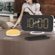 thumbnail image 5 of Reloj Despertador Vibratorio Relojes De Escritorio Número Grande Reloj Despertador Digital Reloj LED Colco  Despertador, 5 of 8