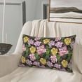 thumbnail image 6 of Fotbe Colorful Roses Pillow Cases - Envelope Closure - Luxury, Extra Soft, Cooling Pillow Covers - Wrinkle, Fade, Stain Resistant-16"x24", 6 of 8