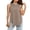 #01 Beige 【One to Wear, One to Wash, One to Spare.】, variant on Women's Casual Solid Color Round Neck Sleeveless Base Top Shirts Blouses, Soft Stretch Everyday Essential Tank Tops Camisoles for Casual Daily Wear Loungewear Vacation Outfits