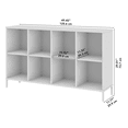 thumbnail image 6 of Bush Furniture Soho 8 Cube Organizer in Black, 6 of 6