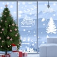 thumbnail image 4 of Unique Bargains Window Clings Party Supplies for Holiday White Snow House Lamp, 4 of 7