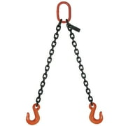1/2" G80 Double Leg Welded Lifting Sling w/Sling Hooks - 20'