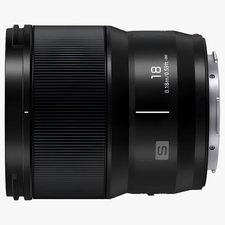 Panasonic LUMIX S 18mm f/1.8 L-Mount Lens for Mirrorless Full
