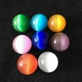 thumbnail image 2 of K-KED Beautiful Rare Natural Cat's Eye Stone Balls Quartz Crystal Reiki Healing Sphere-60 mm-Multicolor, 2 of 9
