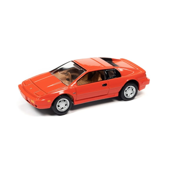 1989 Lotus Sprit, Calypso Red - Johnny Lightning JLSP188/24A - 1/64 scale Diecast Model Toy Car