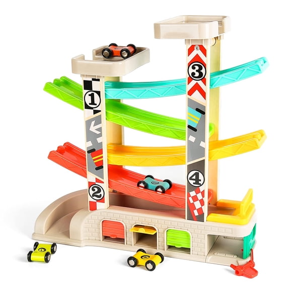 Rampa de coche Toy Top Bright Race Track para niños de 2 a 4 años