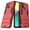 Red, variant on For OPPO Realme 7i PC + TPU Shockproof Protective Case with Invisible Holder