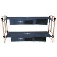 thumbnail image 5 of Disc-O-Bed Large Cam-O-Bunk Bunked Double Camping Cot w/ Organizers, Navy Blue, 5 of 6