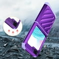 thumbnail image 3 of for Samsung Galaxy Z Flip 5 Case with Hinge Protection, Z Flip 5 Case Full Body Protection - Hard PC All-Inclusive Shockproof Case for Samsung Galaxy Z Flip 5 - Purple, 3 of 5