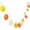 Orange, variant on Gardeningwill 3M/10Ft 30 Mix-Color Cotton Egg Led Easter Xmas Wedding Battery Operated String Fairy Light