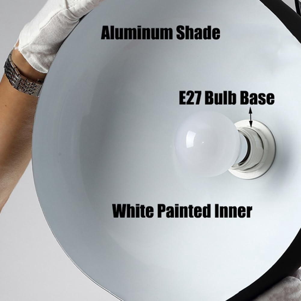 Retro Colorful Semicircle Metal Pendant Lighting for Dining Room, Minimalism Industrial Style Pendant Light Fixture, Modern Simple Pendant Lamp for Kitchen Island Garage Over Table