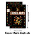 thumbnail image 2 of Enchiladas (24" X 36") Vinyl Decal Only (Pack of 2) |Sign|Sticker|Poster, 2 of 4