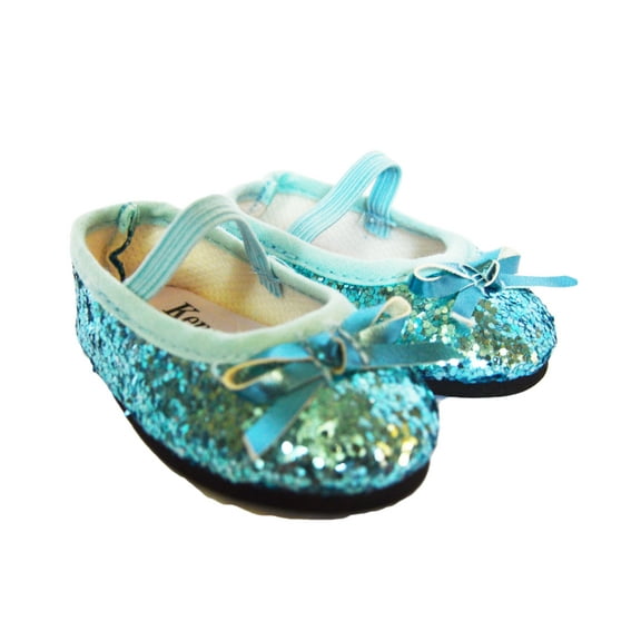 Blue Ballet Flats Fits 18 Inch Kennedy and Friends Dolls and all Other 18 Inch Dolls