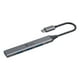 thumbnail image 1 of HUB USB Stylos de USB-C a 4 puertos USB 2.0. Color Gris. Stylos STCBHUB42G, 1 of 3