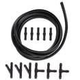 thumbnail image 4 of Phenofice 1 Set Hoses for Car Windshield Washer Black Plastic for DIY Mechanics, 4 of 8
