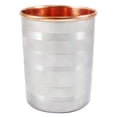 thumbnail image 3 of India Copper Tumbler Glasses Kitchenware Tableware Asian Drinkware Set Of 6, 3 of 7