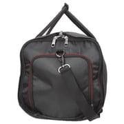 Swisstech 2 in 1 Travel Duffel Weekender, Solid Black