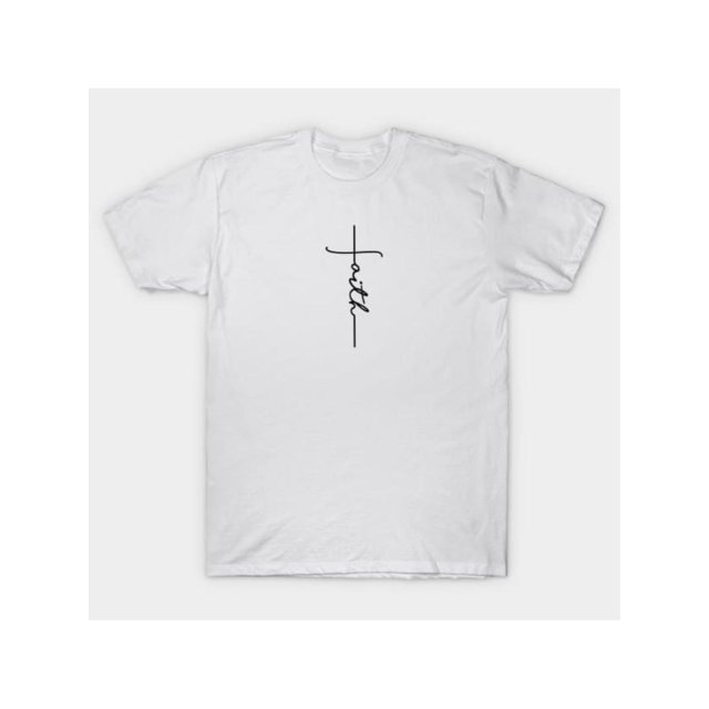 Faith Cross Graphic Tee: inspirational Streetwear for Believers