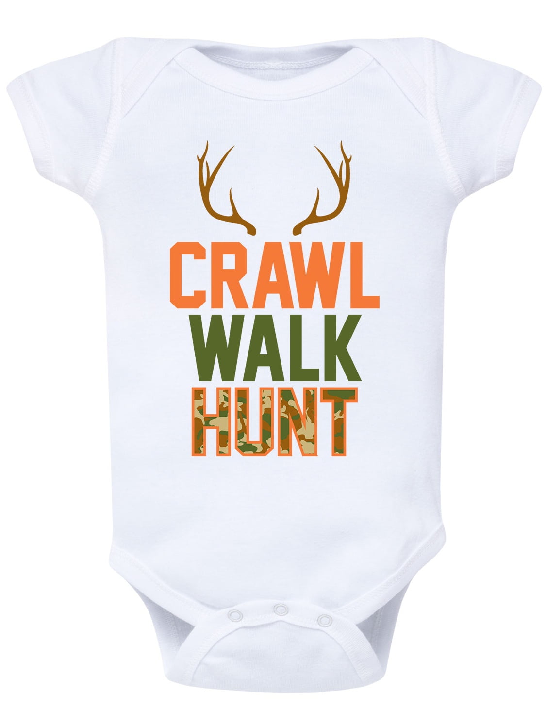 crawl walk fish onesie walmart