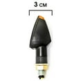 thumbnail image 3 of Krator Mini Custom LED Turn Signal Indicator Lights Lamp Compatible with Harley Davidson Softail Heritage Custom, 3 of 4
