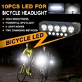 thumbnail image 5 of MUSICOZY 20000LM Super Bright Bike Headlight-Rechargeable Solar LED Cycling Lamp|USB Rechargeable Flashlight with Horn,Adjustable Beam for Road Electric Scooter Cycling Outdoor Women Men Night Riding, 5 of 11